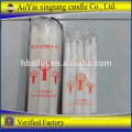 Flute candle making handmade candles